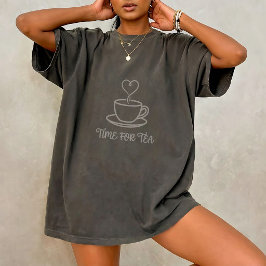 Camiseta Unisex para Amantes del Té Vintage