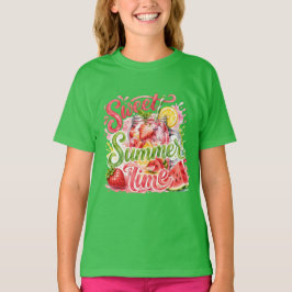 Camiseta Unisex para Niños Sweet Summer Vibes 