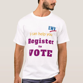 Camiseta Unisex Puedo Ayudarte a Registrar para Vo