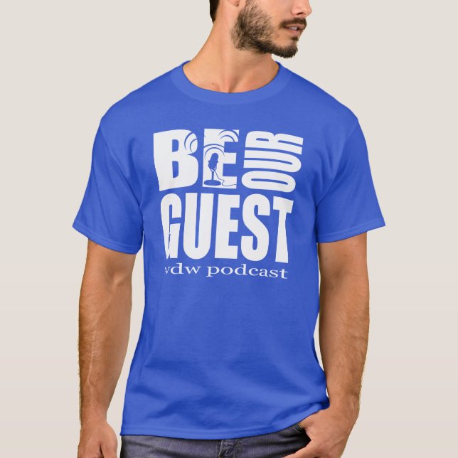 Camiseta unisex Real-Azul de BOGP (Anverso)