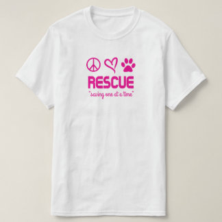 Camiseta Unisex "Rescate 'Salvando Uno a la Vez'"