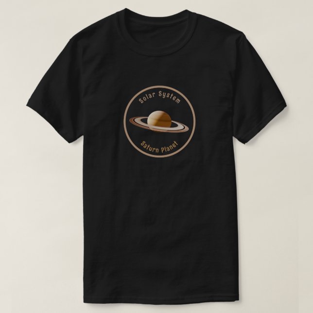 Camiseta Unisex Saturno (Diseño del anverso)