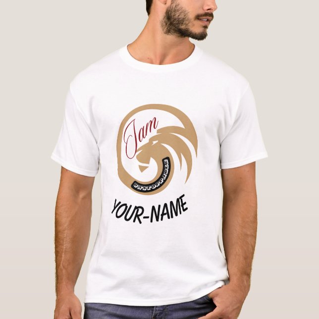 Camiseta Unisex "Soy Imparable" Personalizado Cabeza De Leó (Anverso)