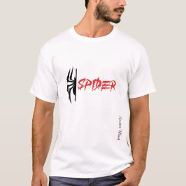 Camiseta Unisex Spider Graphic – Mix de Tipografía