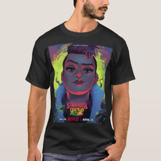Camiseta Unisex ST Tales From'85 (Nikki) - (Negro)