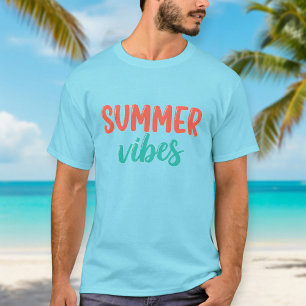 Camiseta Unisex Summer Vibes T-shirt - Gift for Beach Lover