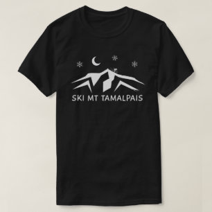 Camiseta Unisex T-Shirts Ski Mt Tamalpais