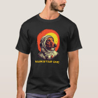 Unisex Tshirt 'barkstar Uno' | Un conquistador de 