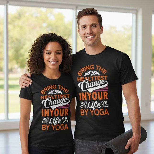 Camiseta "Unisex Yoga Motivation Tee" (Subido por el creador)