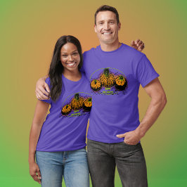 Camiseta Unisexo de conspiración de calabaza
