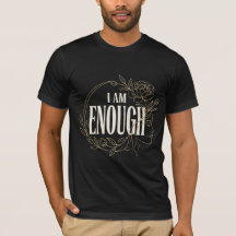 Camiseta Unissex Afirmación Floral Minimalista 'So