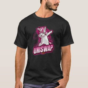 Camiseta Uniswap Uni Cripto Unicornio Criptodivisa Dab Dive