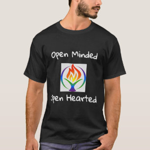 Camiseta Unitario De Mente Abierta