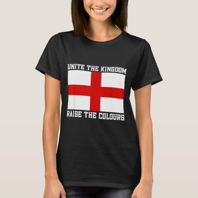Camiseta Unite The Kingdom St George Cross  (Anverso)