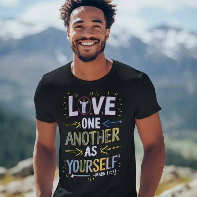 Camiseta Unite with Love: Acepta el mensaje (Subido por el creador)