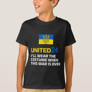Camiseta United24 Ucrania Me Pondré El Traje Cuando La Gu
