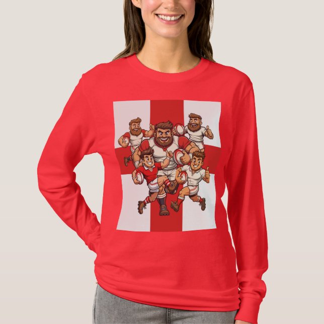 Camiseta United Charge Rugby Team Spirit (Anverso)