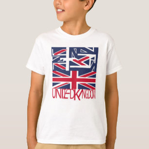 Camiseta United Kingdom UK flag BY MASANSER PIXELAT