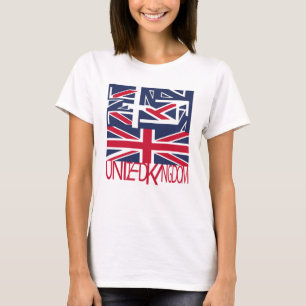 Camiseta United Kingdom UK flag BY MASANSER PIXELAT