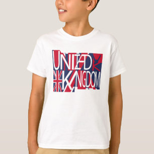 Camiseta United Kingdom UK flag BY MASANSER PIXELAT