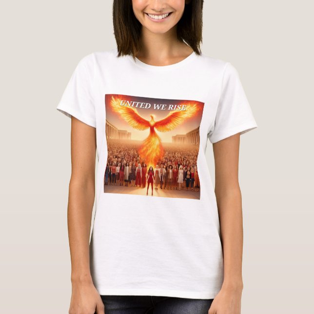 CAMISETA UNITED NOSOTROS REUNIMOS A LA MUJER (Anverso)