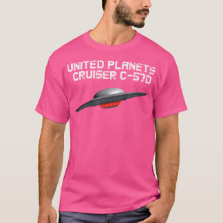 Camiseta United Planets Cruiser C-57D Flying Saucer Ufo