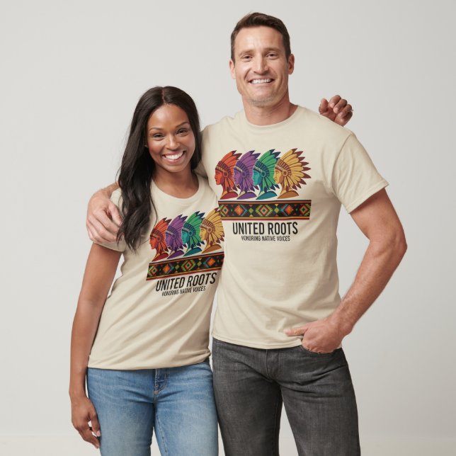 Camiseta United Roots Honoring Native Voices T-Shirt (Unisexo)