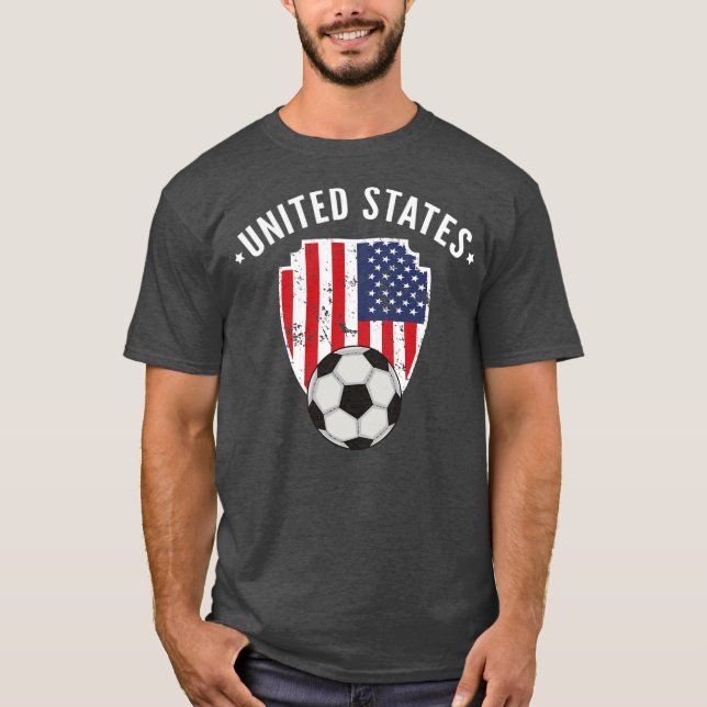 Camiseta United States Soccer Flag Football American Pride (Anverso)