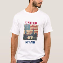 United We Stand - Diseño Patriótico Estadounidense