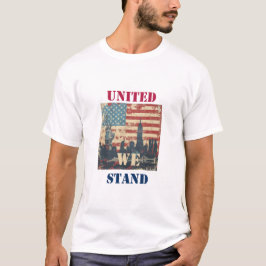 Camiseta United We Stand - Diseño Patriótico Estadounidense