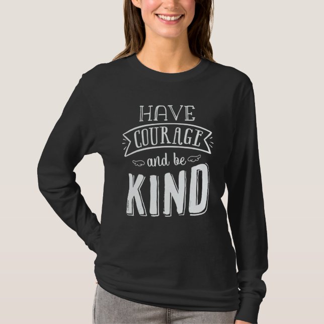 Camiseta Unity Day Have Courage And Be Kind Women Kids (Anverso)