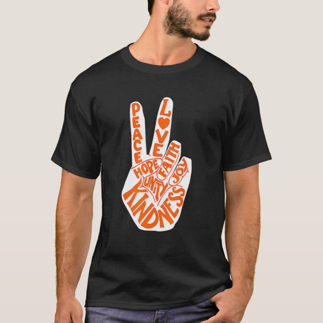 Camiseta UNITY DAY Orange Anti Bullying Unity Day (Anverso)