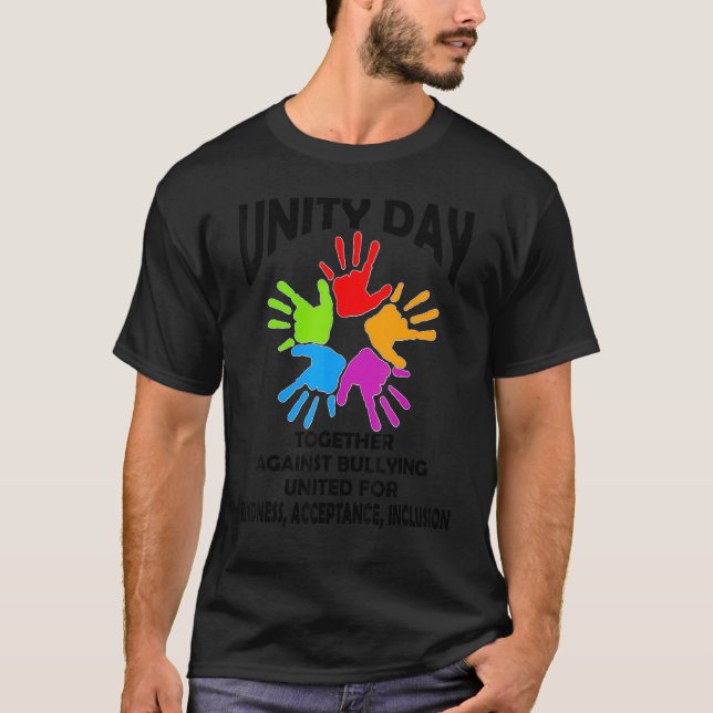Camiseta Unity Day Orange  Be Kind Anti Bullying Kindness (Anverso)