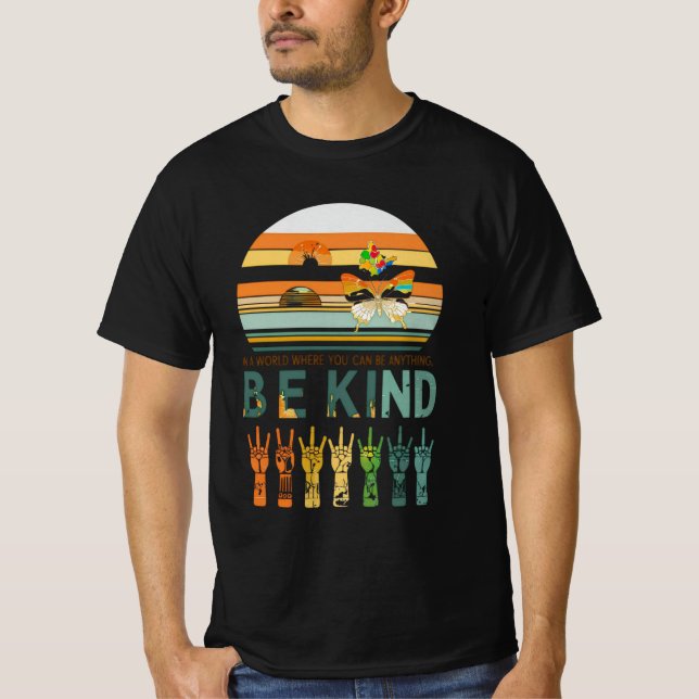 Camiseta Unity Day Orange Be Kind Leopard Heart Anti Bullyi (Anverso)