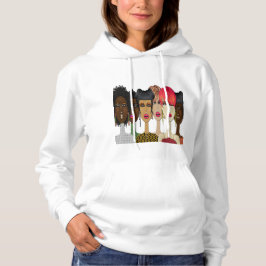 Camiseta "Unity in Style" Fashion Faces Hoodie