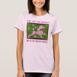 CAMISETA UNIV DE ESTRUCTURA DE TUS COSAS - PRANCING POODLES