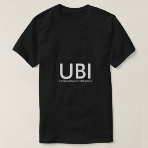 CAMISETA UNIVERSAL DE LA AGENCIA DE INVESTIGACIÓN