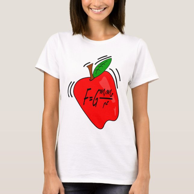 Camiseta universal de la gravitación (Anverso)