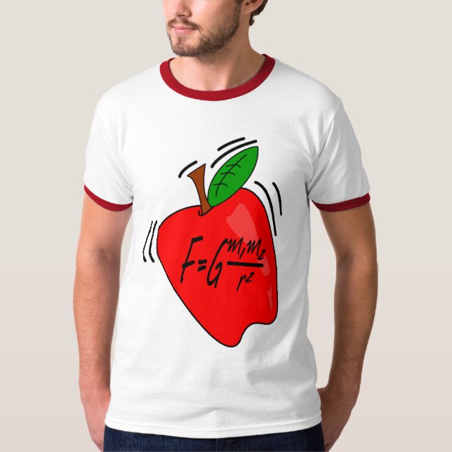 Camiseta universal de la gravitación (Anverso)