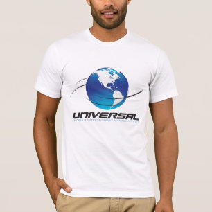 Camiseta universal del logotipo - blanco