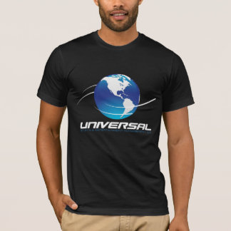 Camiseta universal del logotipo - negro