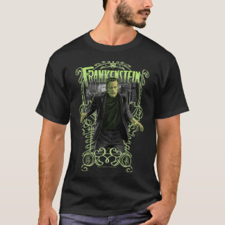 Camiseta Universal Monsters Artist Series Frankenstein Llav