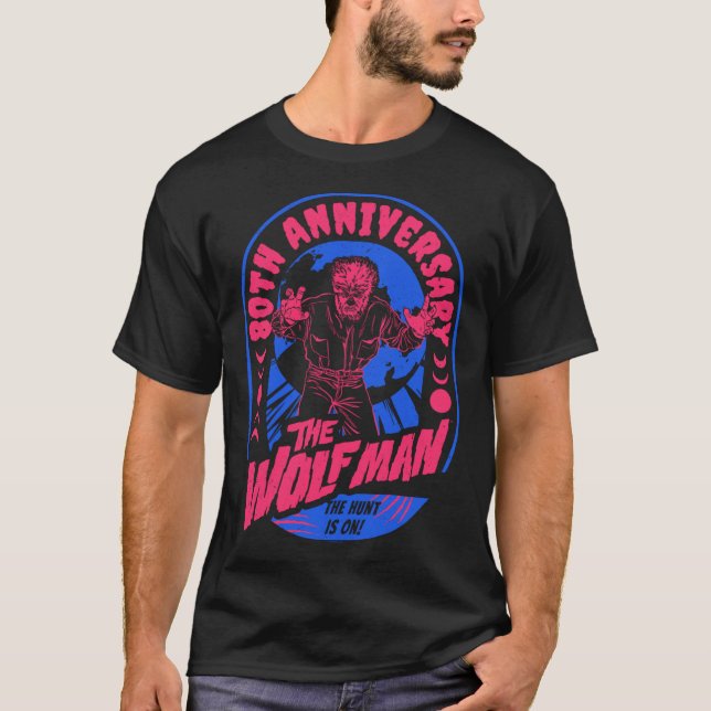 Camiseta Universal Monsters Artist Serieshe Wolfman Stamp f (Anverso)