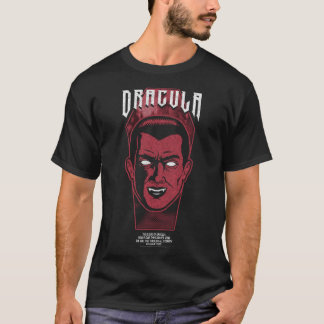 Camiseta Universal Monsters Serie de Artistas Dracula Retro