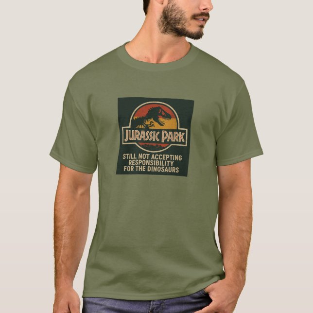 Camiseta Universal - Parque Jurásico - Islas de aventura (Anverso)