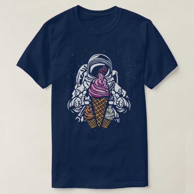 Camiseta Universalidad De Fanático De Astronauta Futuro De  (Diseño del anverso)