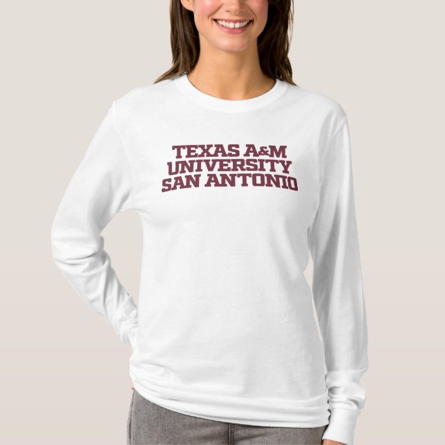 Camiseta Universidad A&M de Texas - San Antonio 3 (Anverso)