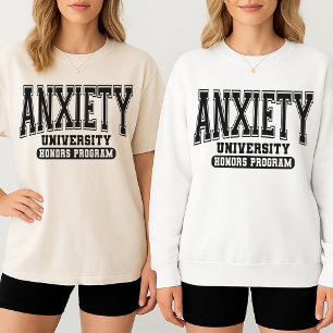 Camiseta Universidad Ansiedad Mental Salud Univers