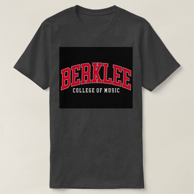 Camiseta Universidad Berklee de música 2  (Diseño del anverso)