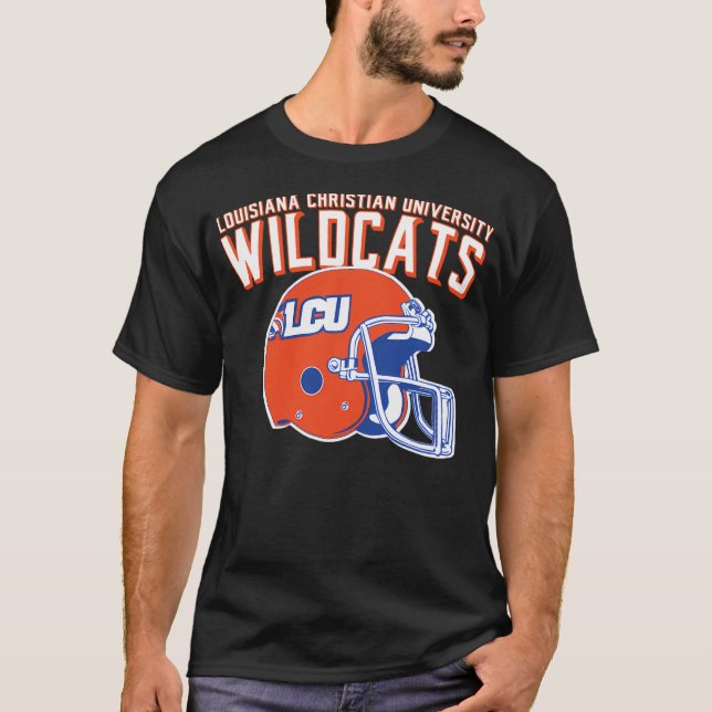 Camiseta Universidad Cristiana de Luisiana Wildcats (Anverso)